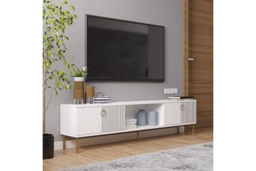 Neyra Tv-bänk 180 cm - Vit - Möbler - TV- & Mediamöbler - TV bänk & mediabänk