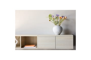 Nomi Vägghängd Tv Bänk 180 cm med Förvaring i Ljust Trä - Beige - Möbler - TV- & Mediamöbler - TV bänk & mediabänk