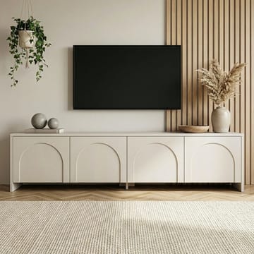 Nomira TV-bänk 180 cm - Cream - Möbler - TV- & Mediamöbler - Mediastativ & väggfäste - Tv-stativ & Tv-väggfäste