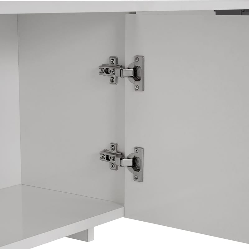 Nomira TV-bänk 180 cm - Vit - Möbler - TV- & Mediamöbler - Mediastativ & väggfäste - Tv-stativ & Tv-väggfäste