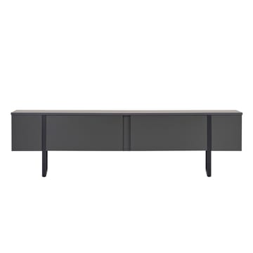 Nopira TV-bänk 180 cm - Antracit och svart - Möbler - TV- & Mediamöbler - Mediastativ & väggfäste - Tv-stativ & Tv-väggfäste