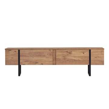 Nopira TV-bänk 180 cm - Atlantic Pine och svart - Möbler - TV- & Mediamöbler - Mediastativ & väggfäste - Tv-stativ & Tv-väggfäste