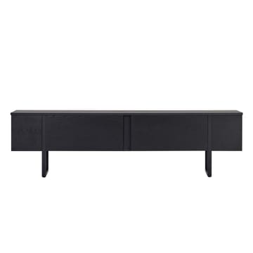 Nopira TV-bänk 180 cm - Wood Black och Black - Möbler - TV- & Mediamöbler - Mediastativ & väggfäste - Tv-stativ & Tv-väggfäste