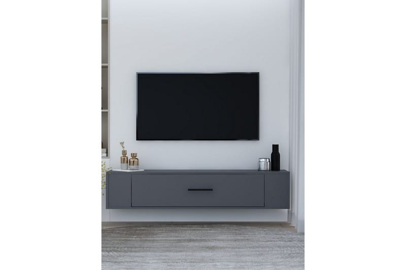 Noxen Tv-stativ 120x26 cm - Antracit - Möbler - TV- & Mediamöbler - Mediastativ & väggfäste - Tv-stativ & Tv-väggfäste