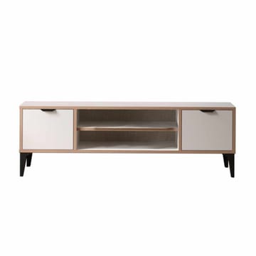 Olyros Tv-bänk 140 cm - Vit - Möbler - TV- & Mediamöbler - Mediastativ & väggfäste - Tv-stativ & Tv-väggfäste