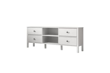 Olyros Tv-bänk 160 cm - Natur/Vit - Möbler - TV- & Mediamöbler - TV bänk & mediabänk