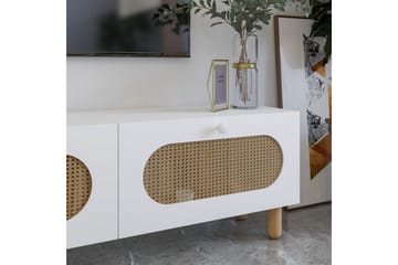 Ossin Tv-bänk 180 cm - Vit - Möbler - TV- & Mediamöbler - TV bänk & mediabänk