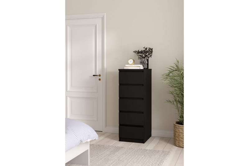 Salomns Byrå 111,3 cm - Svart - Förvaring - Förvaringsmöbler - Byrå