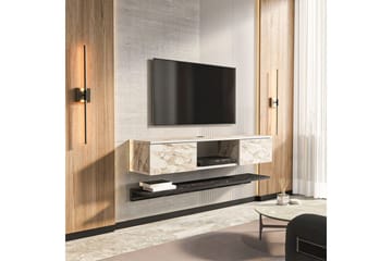 Sovric Tv-bänk 140 cm - Vit - Möbler - TV- & Mediamöbler - TV bänk & mediabänk