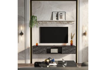 Sovric Tv-bänk 140 cm - Vit - Möbler - TV- & Mediamöbler - TV bänk & mediabänk