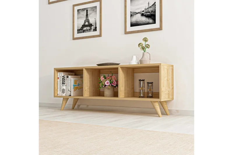 Springhill Tv-bänk 120 cm - Blå - Möbler - TV- & Mediamöbler - TV bänk & mediabänk