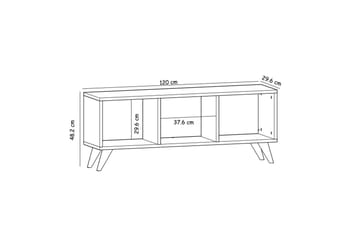 Springhill Tv-bänk 120 cm - Blå - Möbler - TV- & Mediamöbler - TV bänk & mediabänk