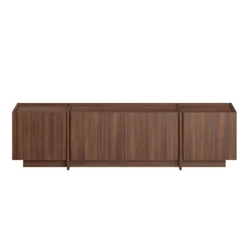 Sylvenn TV-bänk 180 cm med Förvaring - Milano Walnut - Möbler - TV- & Mediamöbler - Mediastativ & väggfäste - Tv-stativ & Tv-väggfäste