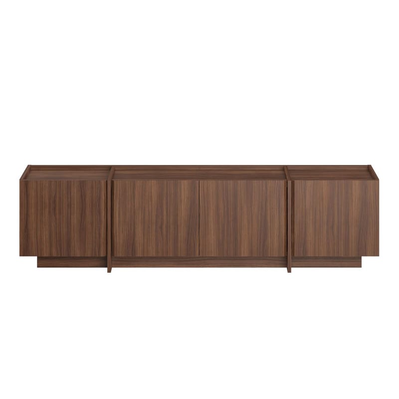 Sylvenn TV-bänk 180 cm med Förvaring - Milano Walnut - Möbler - TV- & Mediamöbler - Mediastativ & väggfäste - Tv-stativ & Tv-väggfäste