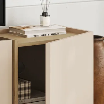 Sylvenn Tv-bänk 180 cm - Safir Ek - Möbler - TV- & Mediamöbler - Mediastativ & väggfäste - Tv-stativ & Tv-väggfäste