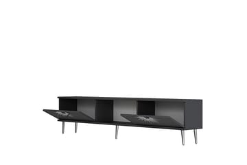 Tari Tv-bänk 150 cm - Antracit/Silver - Möbler - TV- & Mediamöbler - TV bänk & mediabänk