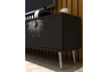 Tari Tv-bänk 150 cm - Antracit/Silver - Möbler - TV- & Mediamöbler - TV bänk & mediabänk