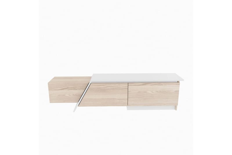 Tavros Tv-bänk 180 cm - Röd/Vit - Möbler - TV- & Mediamöbler - TV bänk & mediabänk