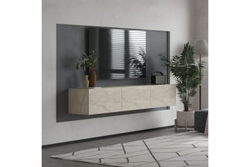 Taybah Tv-bänk 180 cm - Travertine - Möbler - TV- & Mediamöbler - TV bänk & mediabänk
