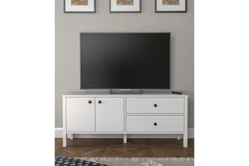 Ticoman Tv-bänk 140 cm - Natur/Vit - Möbler - TV- & Mediamöbler - TV bänk & mediabänk