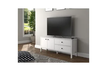 Ticoman Tv-bänk 140 cm - Natur/Vit - Möbler - TV- & Mediamöbler - TV bänk & mediabänk