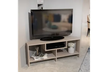 Torlin Tv-bänk 120 cm - Beige - Möbler - TV- & Mediamöbler - TV bänk & mediabänk