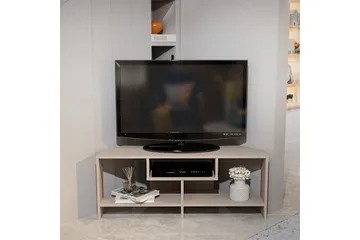 Torlin Tv-bänk 120 cm - Beige - Möbler - TV- & Mediamöbler - TV bänk & mediabänk
