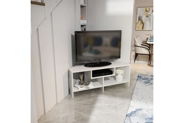 Torlin Tv-bänk 120 cm - Vit - Möbler - TV- & Mediamöbler - TV bänk & mediabänk