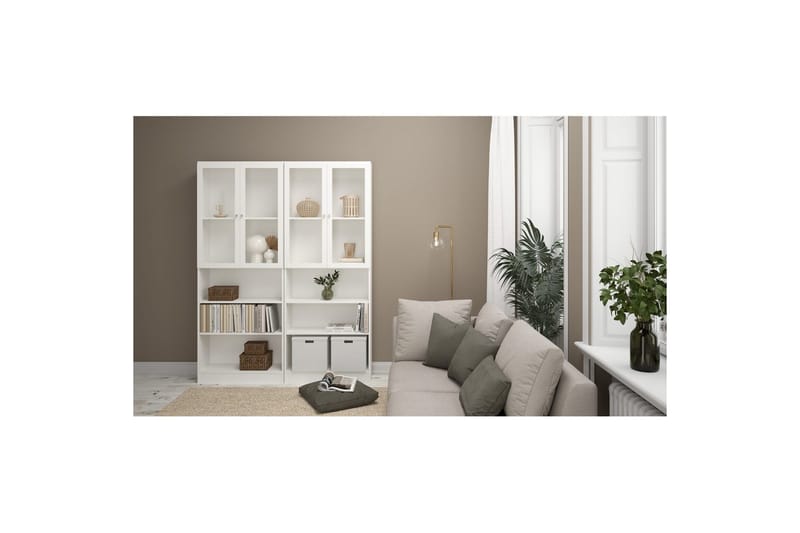 Trysil Dörr till Bokhylla 95,7 cm - Vit - Möbler - TV- & Mediamöbler - Mediastativ & väggfäste - Tv-stativ & Tv-väggfäste