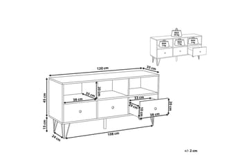 TV-bänk Foston - Möbler - TV- & Mediamöbler - TV bänk & mediabänk