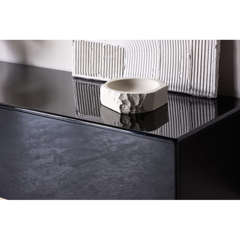 TV-bänk Fristad - Svart - Möbler - TV- & Mediamöbler - TV bänk & mediabänk