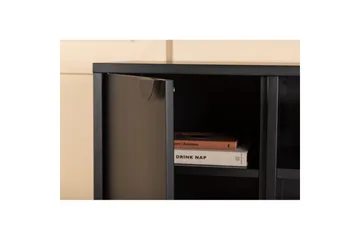 TV-bänk Piring - Svart - Möbler - TV- & Mediamöbler - TV bänk & mediabänk