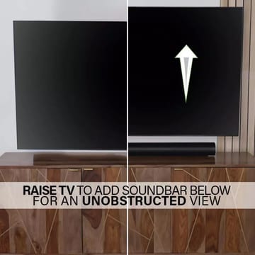 TV-Fäste Sanus 4D Max Vesa 200x200 19-43 Full Motion - Svart - Möbler - TV- & Mediamöbler - Mediastativ & väggfäste - Tv-stativ & Tv-väggfäste