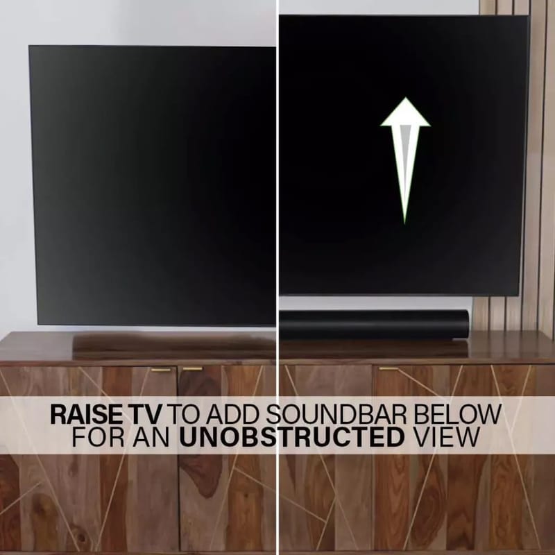 TV-Fäste Sanus 4D Max Vesa 200x200 19-43 Full Motion - Svart - Möbler - TV- & Mediamöbler - Mediastativ & väggfäste - Tv-stativ & Tv-väggfäste