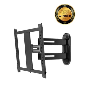 TV-Fäste Sanus 4D Max Vesa 400x400 32-65 Full Motion - Svart - Möbler - TV- & Mediamöbler - Mediastativ & väggfäste - Tv-stativ & Tv-väggfäste