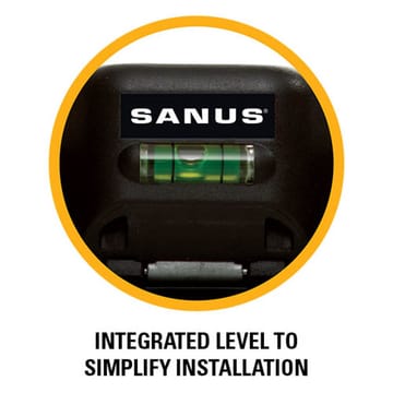 TV-Fäste Sanus Fixed Max Vesa 400x400 22-50 - Svart - Möbler - TV- & Mediamöbler - Mediastativ & väggfäste - Tv-stativ & Tv-väggfäste