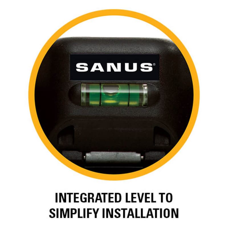 TV-Fäste Sanus Fixed Max Vesa 400x400 22-50 - Svart - Möbler - TV- & Mediamöbler - Mediastativ & väggfäste - Tv-stativ & Tv-väggfäste