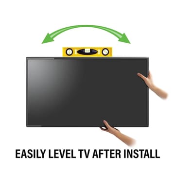 TV-Fäste Sanus Max Vesa 600x450 40-90 Full Motion - Svart - Möbler - TV- & Mediamöbler - Mediastativ & väggfäste - Tv-stativ & Tv-väggfäste