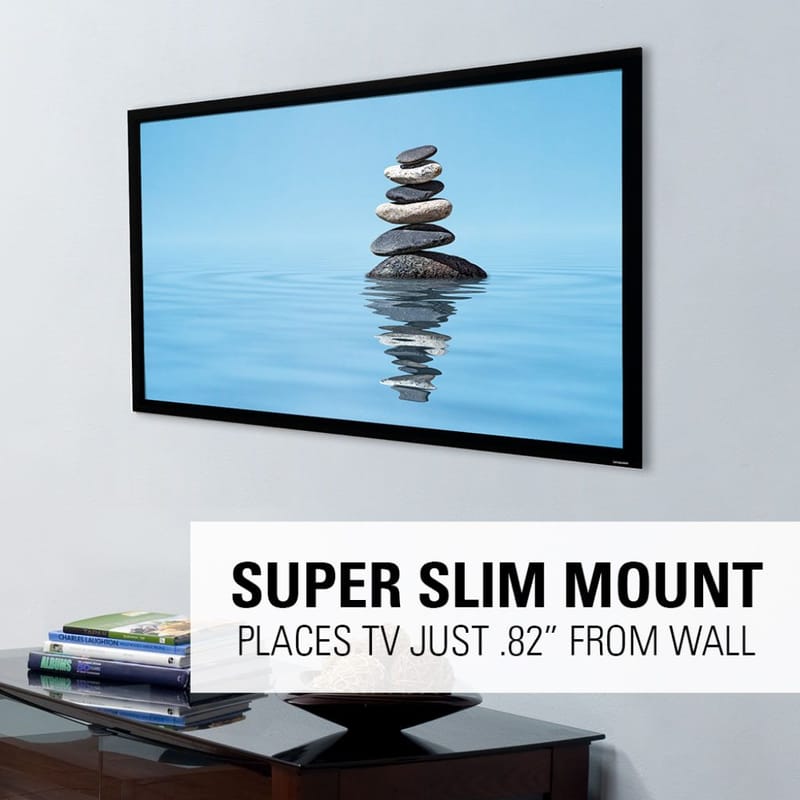 TV-Fäste Sanus Superslim 51-80 VLT16-B2 - svart - Möbler - TV- & Mediamöbler - Mediastativ & väggfäste - Tv-stativ & Tv-väggfäste
