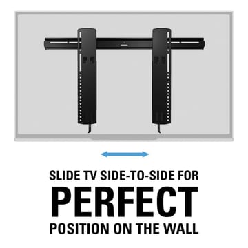 TV-Fäste Sanus Superslim 51-80 VLT16-B2 - svart - Möbler - TV- & Mediamöbler - Mediastativ & väggfäste - Tv-stativ & Tv-väggfäste