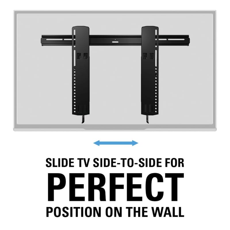 TV-Fäste Sanus Superslim 51-80 VLT16-B2 - svart - Möbler - TV- & Mediamöbler - Mediastativ & väggfäste - Tv-stativ & Tv-väggfäste