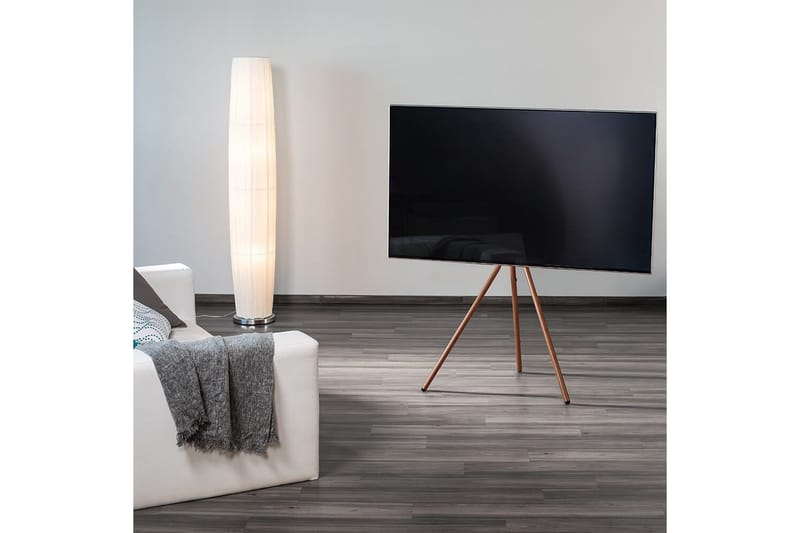 TV Golvstativ Hama Design Upp till 75 - Mörkbrun - Möbler - TV- & Mediamöbler - Mediastativ & väggfäste - Tv-stativ & Tv-väggfäste