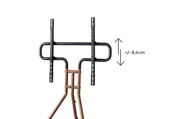 TV Golvstativ Hama Design Upp till 75 - Mörkbrun - Möbler - TV- & Mediamöbler - Mediastativ & väggfäste - Tv-stativ & Tv-väggfäste