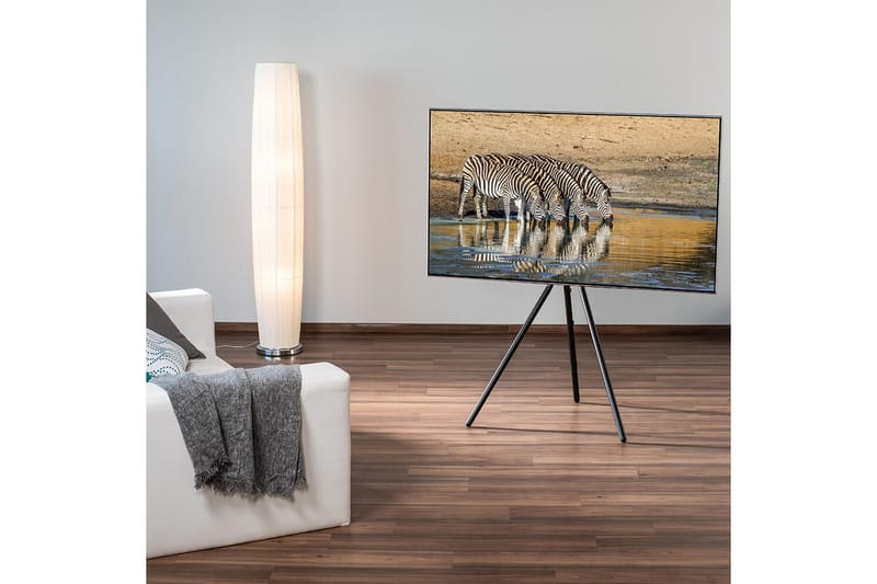 TV Golvstativ Hama Design Upp till 75 Svart - Svart - Möbler - TV- & Mediamöbler - Mediastativ & väggfäste - Tv-stativ & Tv-väggfäste