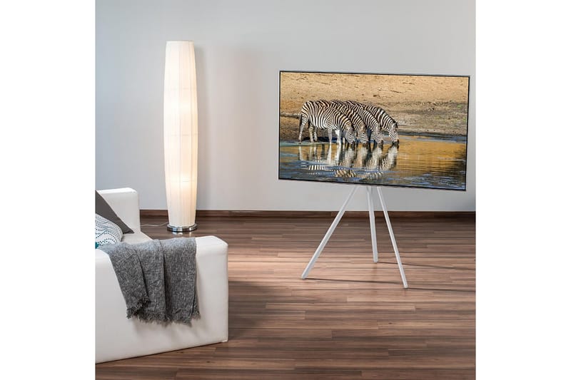TV Golvstativ Hama Design Upp till 75 Vit - Vit - Möbler - TV- & Mediamöbler - Mediastativ & väggfäste - Tv-stativ & Tv-väggfäste