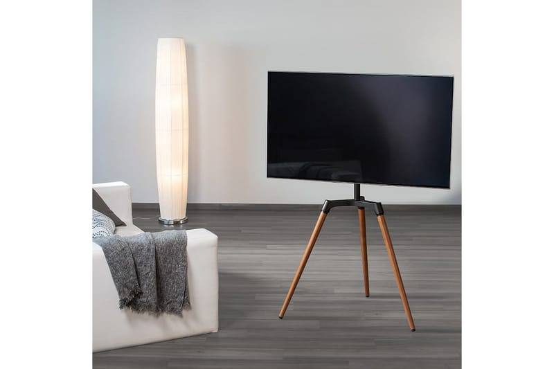 TV Golvstativ Hama Stafflidesign Upp till 65 - Beige||Svart - Möbler - TV- & Mediamöbler - Mediastativ & väggfäste - Tv-stativ & Tv-väggfäste