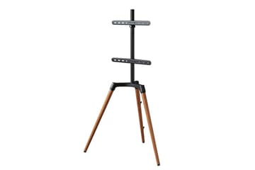 TV Golvstativ Hama Stafflidesign Upp till 65 - Beige||Svart - Möbler - TV- & Mediamöbler - Mediastativ & väggfäste - Tv-stativ & Tv-väggfäste