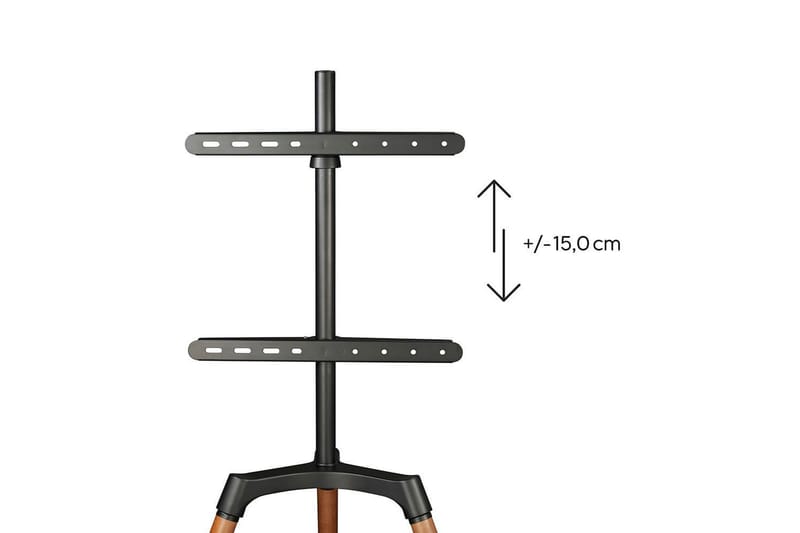 TV Golvstativ Hama Stafflidesign Upp till 65 - Beige||Svart - Möbler - TV- & Mediamöbler - Mediastativ & väggfäste - Tv-stativ & Tv-väggfäste
