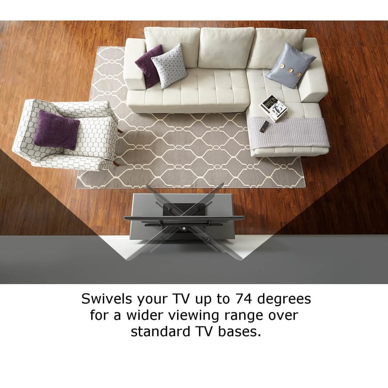 TV-Ställ Sanus 32-60 Svängbar Vesa 600x400 - Svart - Möbler - TV- & Mediamöbler - Mediastativ & väggfäste - Tv-stativ & Tv-väggfäste