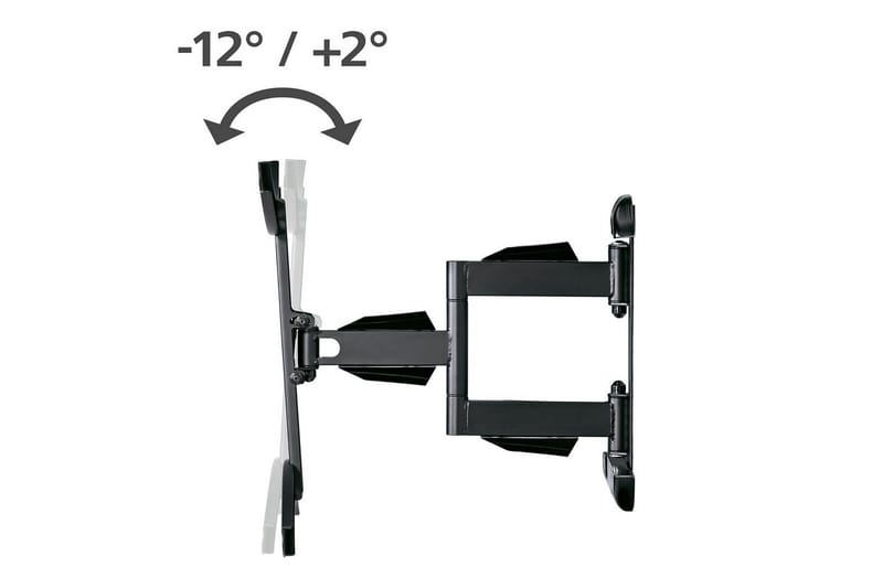 TV Väggfäste Hama VESA Full Motion Svart - Svart - Möbler - TV- & Mediamöbler - Mediastativ & väggfäste - Tv-stativ & Tv-väggfäste